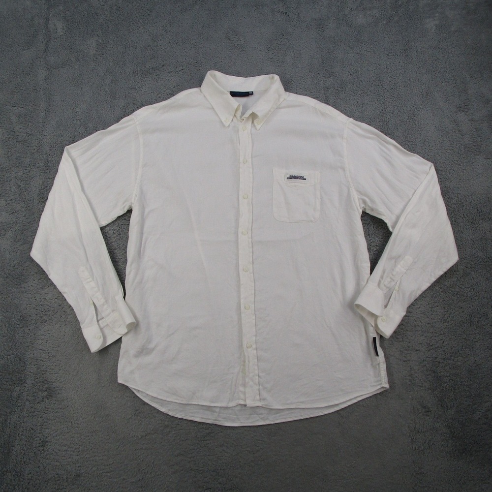 Officine Panerai Classic Yachts Challenge Shirt Mens XXL White Button Down Italy